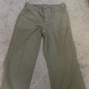 American Eagle Khaki Green Trousers